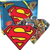 DC Comics Superman Logo 600 Piece Shaped 2 Sided Jigsaw Puzzle