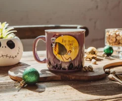 Disney The Nightmare Before Christmas Santa Jack Ceramic Camper Mug | 20 Ounces