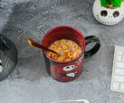 Disney The Nightmare Before Christmas Jack Hearts Ceramic Mug | 20 Ounces