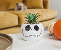 Disney The Nightmare Before Christmas Jack Skellington 6 Inch Ceramic Planter
