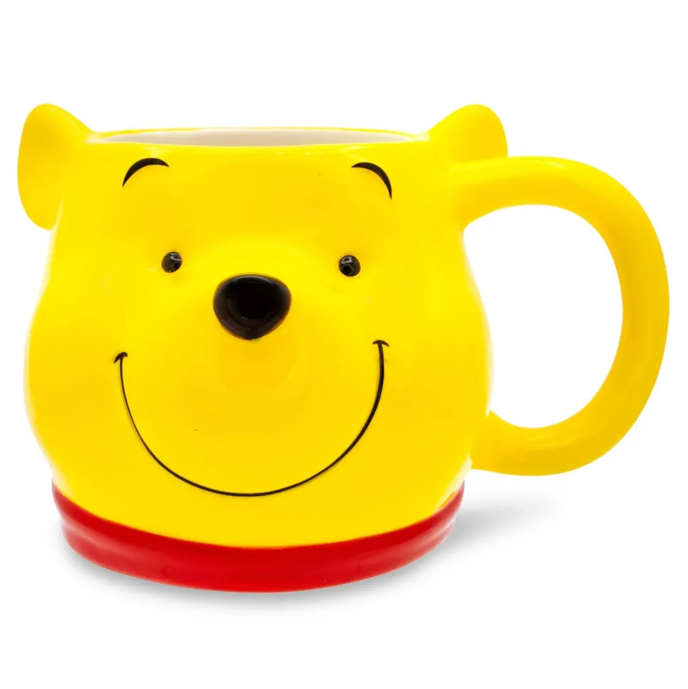 Disney Winnie the Pooh 3D Sculpted Ceramic Mug | Holds 20 Ounces