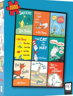 Dr. Seuss Books 1000 Piece Jigsaw Puzzle