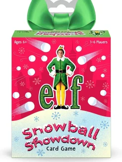 Elf Snowball Showdown Family Card Game | For 3-6 Players