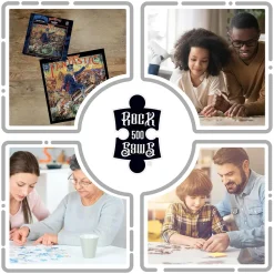 Elton John Captain Fantastic 500 Piece Jigsaw Puzzle