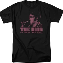 Elvis - The King (Purple Lines)