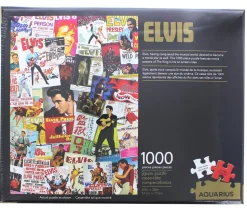 Elvis Presley Movie Poster Collage 1000 Piece Jigsaw Puzzle