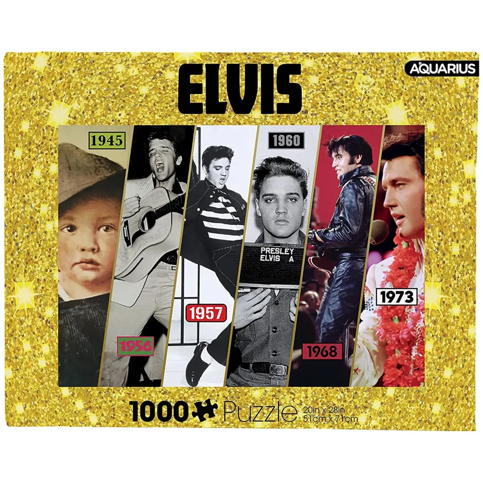 Elvis Presley Timeline 1000 Piece Jigsaw Puzzle