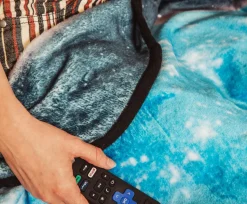 E.T. The Extra-Terrestrial Bike Moon Fleece Throw Blanket | 45 x 60 Inches