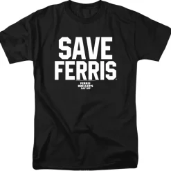Ferris Bueller's Day Off - Save Ferris (Black)