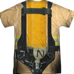 Firefighter Costume (front & back)