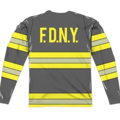 Firefighter Uniform - New York (front & back)