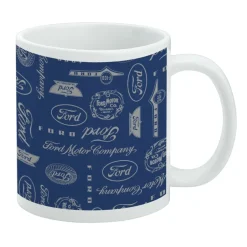 Ford - Company Logos Pattern Mug