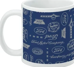 Ford - Company Logos Pattern Mug