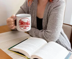 Friday the 13th Camp Crystal Lake Ceramic Camper Mug | Holds 20 Ounces