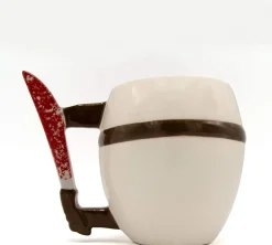 Friday the 13th Jason's Mask 3D Sculpted Ceramic Mug | Holds 20 Ounces