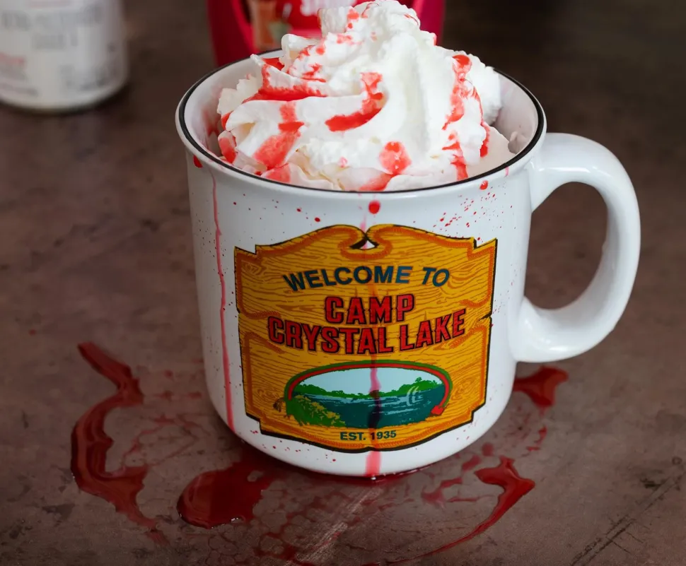 Friday the 13th Welcome To Camp Crystal Lake Ceramic Camper Mug | 20 Ounces