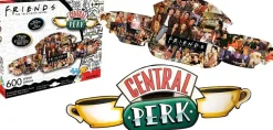 Friends Central Perk & Collage 600 Piece 2 Sided Die Cut Jigsaw Puzzle