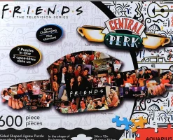 Friends Central Perk & Collage 600 Piece 2 Sided Die Cut Jigsaw Puzzle