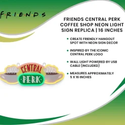 Friends Central Perk Coffee Shop Neon Light Sign Replica | 16 Inches
