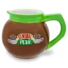 Friends Central Perk Coffee Pot 3D Sculpted Ceramic Mug | Holds 20 Ounces