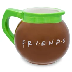 Friends Central Perk Coffee Pot 3D Sculpted Ceramic Mug | Holds 20 Ounces