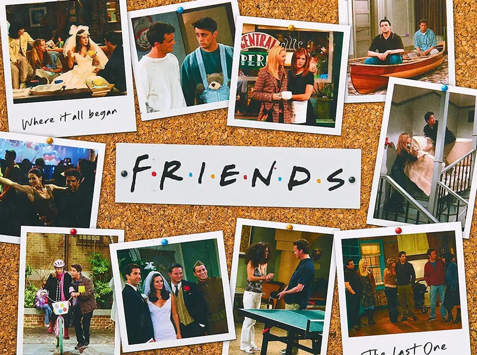 Friends TV Show Collage 1000 Piece Jigsaw Puzzle