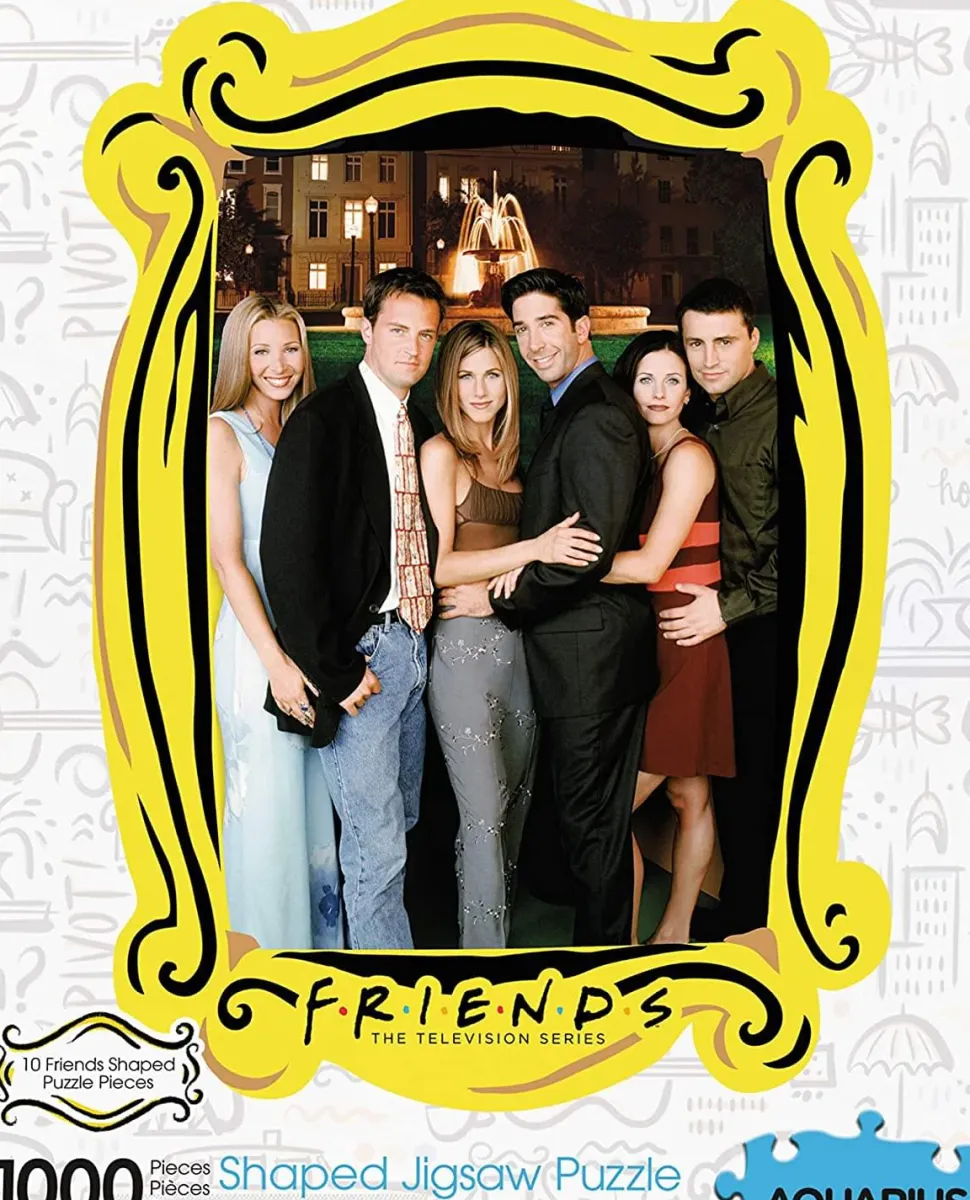 Friends Water Fountain 1000 Piece Jigsaw Puzzle