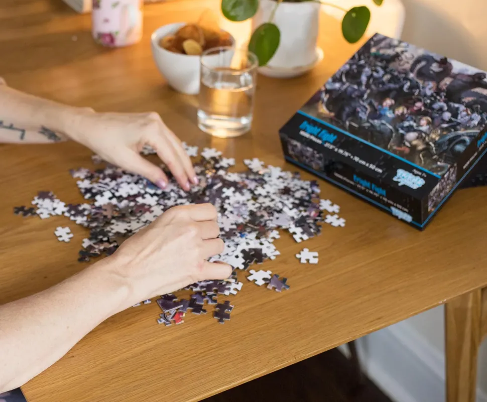 Fright Fight Horror Movie Villain Inspired 1000 Piece Jigsaw Puzzle