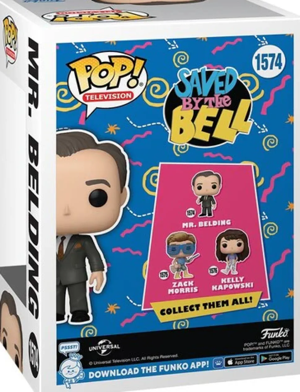 FUNKO POP! Television: Saved by the Bell - Mr. Belding (30th Anniversary)