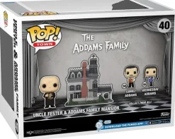 FUNKO POP! Town: Addams Family Classic - Addams Home w/ Uncle Fester