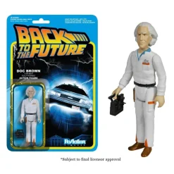 Funko ReAction Back To The Future Doc Brown Action Figure