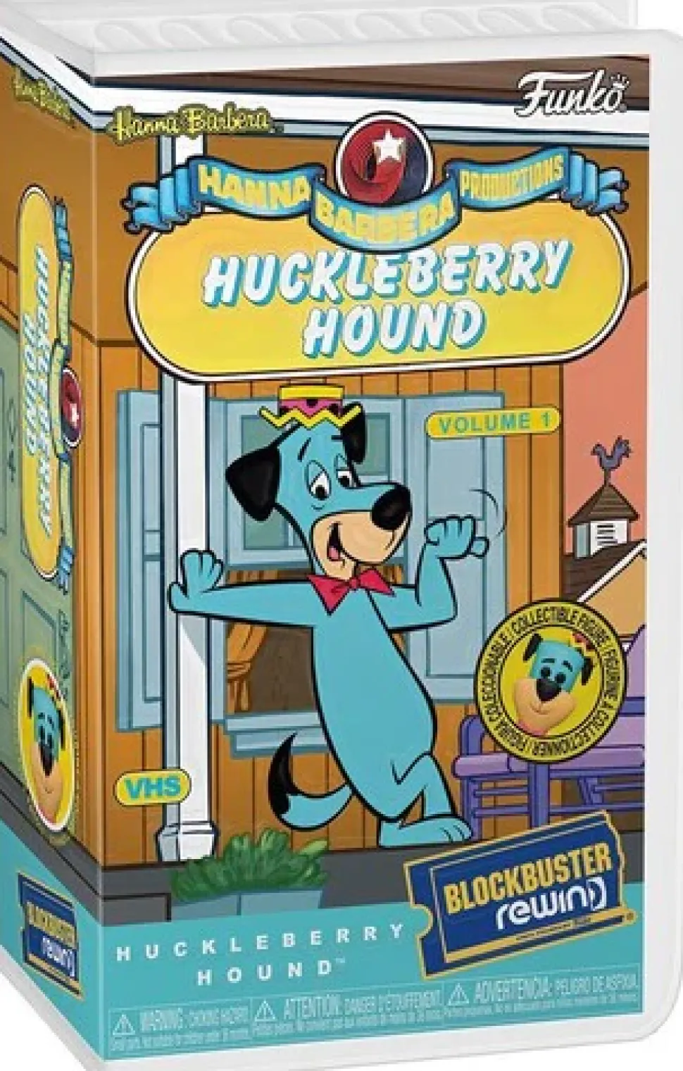 FUNKO REWIND BLOCKBUSTER: Huckleberry Hound (Styles May Vary)