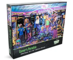 Gamers Paradise '80s Retro Arcade 2000 Piece Jigsaw Puzzle