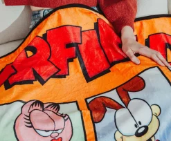 Garfield and Friends Fleece Throw Blanket | 45 x 60 Inches