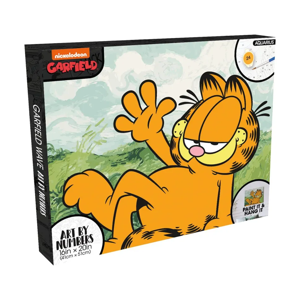 Garfield Art By Numbers Painting Kit
