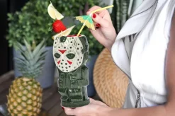 Geeki Tikis Friday The 13th Jason Voorhees | Ceramic Tiki Mug | Holds 26 Ounces