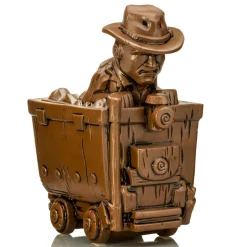 Geeki Tikis Indiana Jones In Mine Cart Ceramic Mug | Holds 24 Ounces