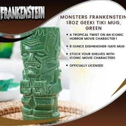 Geeki Tikis Monsters Frankenstein Ceramic Mug | Holds 18 Ounces