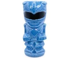 Geeki Tikis Power Rangers Blue Ranger Ceramic Mug | Holds 16 Ounces