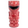 Geeki Tikis Power Rangers Red Ranger Ceramic Mug | Holds 16 Ounces