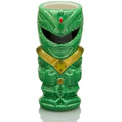 Geeki Tikis Power Rangers Green Ranger Ceramic Mug | Holds 16 Ounces