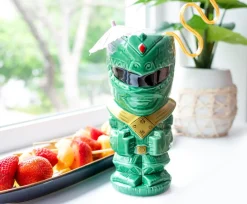 Geeki Tikis Power Rangers Green Ranger Ceramic Mug | Holds 16 Ounces