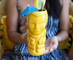 Geeki Tikis Star Trek: TOS Captain Kirk Ceramic Mug | Holds 16 Ounces