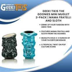 Geeki Tikis The Goonies Mini Muglet 2-Pack | Mama Fratelli and Sloth