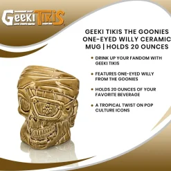 Geeki Tikis The Goonies One-Eyed Willy Ceramic Mug | Holds 20 Ounces