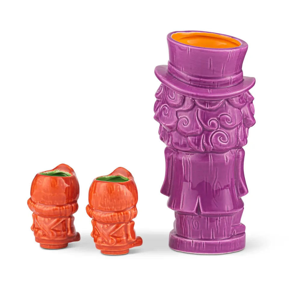 Geeki Tikis Willy Wonka And The Chocolate Factory Mug Set | Ceramic Tiki Cups