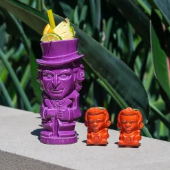 Geeki Tikis Willy Wonka And The Chocolate Factory Mug Set | Ceramic Tiki Cups
