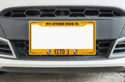 Ghostbusters ECTO-1 License Plate Frame For Cars | Ghostbusters Collectible