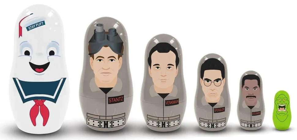 Ghostbusters 6-Piece Nesting Dolls Set