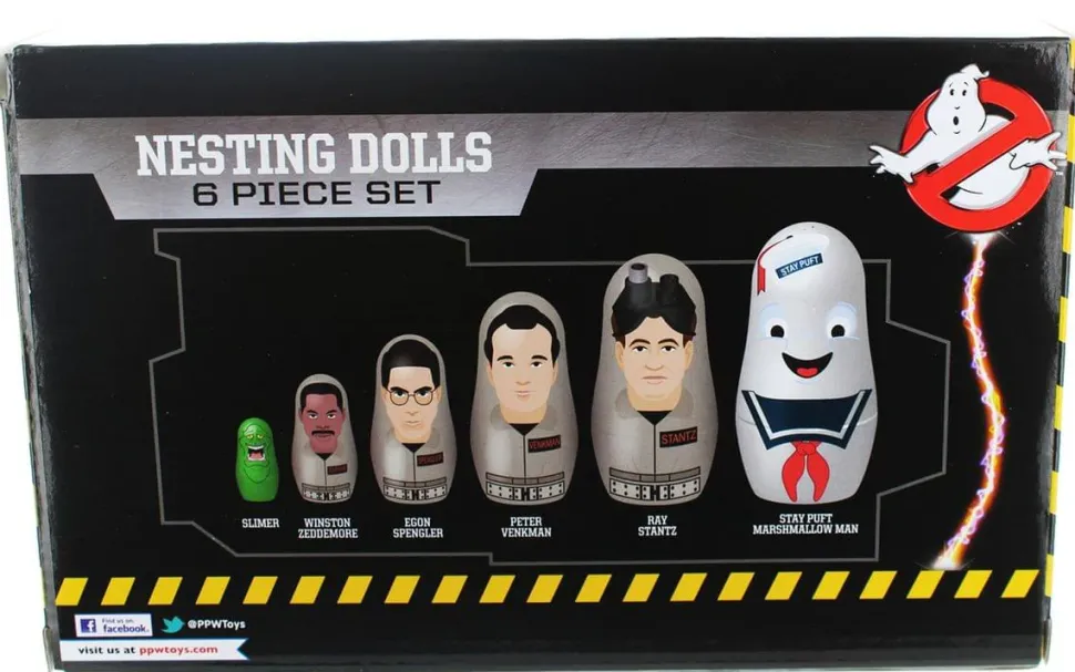 Ghostbusters 6-Piece Nesting Dolls Set